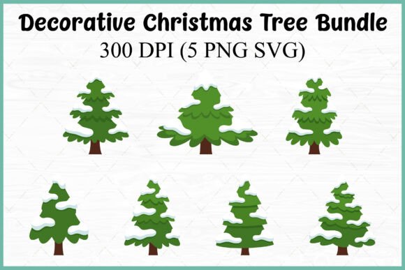 Christmas Tree Vector Graphics & Illustrations