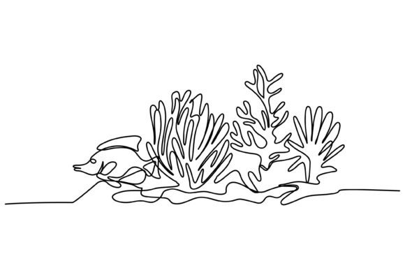 Fish Line Graphics & Illustrations Review