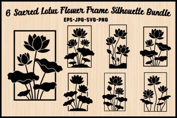 Review: Sacred Lotus Flower Frame Silhouette for Embroidery