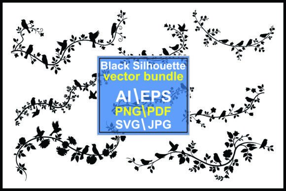 Review: Silhouettes of Birds on Branches Leaves