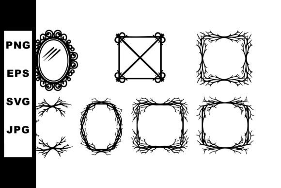 Vintage Frames: Premium Graphics & Illustrations